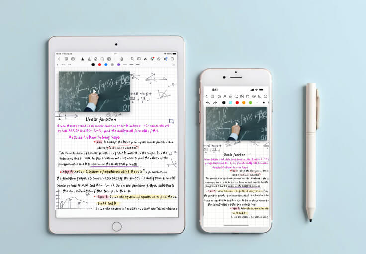 iPad + iPhone
